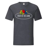 Fruit of the Loom Rundhalsshirt Iconic 150 Dunkelgrau/Grau/Rosa/Rot/Dunkelblau