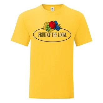 Fruit of the Loom Rundhalsshirt Iconic 150 Gelb/Lila Fruit of the Loom Rundhalsshirt Iconic 150 Gelb/Lila