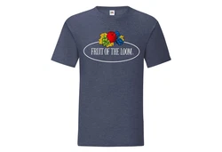 Fruit of the Loom Rundhalsshirt Iconic 150 Dunkelblau/Lila/Rosa/Rot