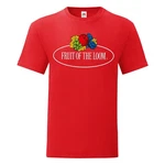 Fruit of the Loom Rundhalsshirt Iconic 150 Blau/Rot/Lila