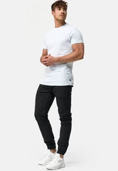 Indicode T-Shirt Kloge Blau/Hellblau/Grau