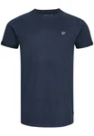 Indicode T-Shirt Kloge Dunkelblau/Blau