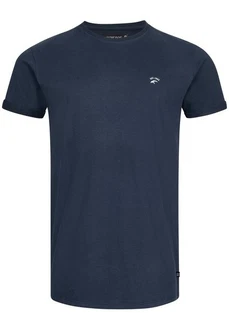Indicode T-Shirt Kloge Dunkelblau/Blau