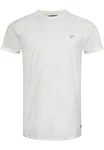 Indicode T-Shirt Kloge Grau/Khaki/Creme/Weiß