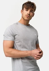 Indicode T-Shirt Kloge Grau/Hellgrau