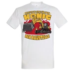 Youth Designz T-Shirt Knig Der Baustelle Rot/Silber/Dunkelrot/Weiß