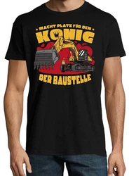 Youth Designz T-Shirt Knig Der Baustelle Rot/Schwarz/Beige
