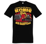Youth Designz T-Shirt Knig Der Baustelle Rot/Schwarz/Beige