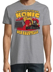 Youth Designz T-Shirt Knig Der Baustelle 