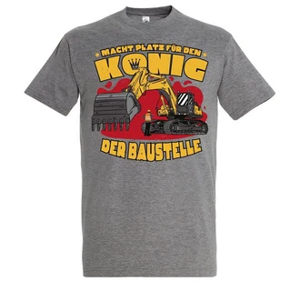 Youth Designz T-Shirt Knig Der Baustelle Youth Designz T-Shirt Knig Der Baustelle