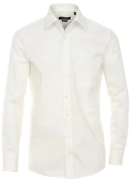 Langarmhemd Festliches Hochzeitshemd Herren Hemd Langarm Kentkragen Umschlagmanschette comfort fit, champagner HL10