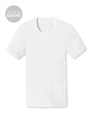 T-Shirt Basic Doppelripp 'Essentials' (1-tlg)