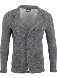 Stricksakko Herren Strick Sakko Blazer Strick-Jacke RS-1421 sportliches Stricksakko Sakko Blazer