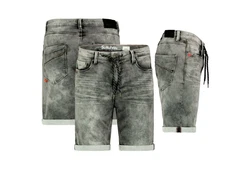 Urban Surface Bermudas Herren Jogging Shorts Freizeit Jeans Hellgrau/Schwarz/Dunkelgrau/Grau