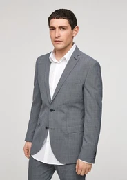 Sakko Slim: Elastisches Sakko aus Wollmix