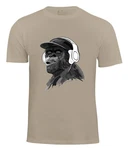 Cotton Prime T-Shirt mit Affenmotiv Braun/Dunkelgrün/Beige/Khaki