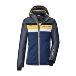 Killtec Funktionsjacke Winterjacke Tirano Dunkelblau/Gelb/Hellblau/Blau/Grau