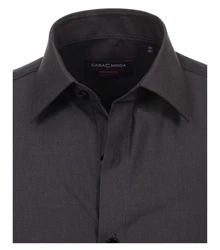 CASAMODA Langarmhemd Comfort Fit Kent NOS silber