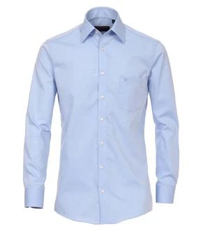 CASAMODA Langarmhemd Comfort Fit Kent NOS Dunkelblau/Hellblau/Blau