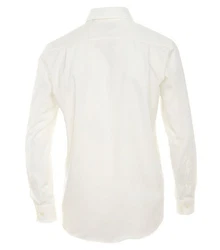 CASAMODA Langarmhemd Comfort Fit Kent NOS Weiß/Creme/Khaki/Beige