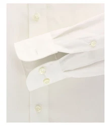 CASAMODA Langarmhemd Comfort Fit Kent NOS Weiß/Creme/Khaki/Beige