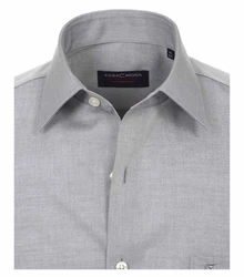CASAMODA Langarmhemd Comfort Fit Kent NOS Grau/Hellgrau/Dunkelgrau