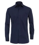 CASAMODA Langarmhemd Modern Fit Dunkelblau/Hellblau
