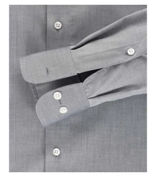 CASAMODA Langarmhemd Modern Fit Grau/Hellgrau/Dunkelgrau