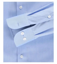 CASAMODA Langarmhemd Modern Fit Hellblau/Blau/Dunkelblau