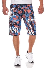 Cargoshorts mit aufflligen Bemalungen