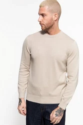 Way of Glory Strickpullover Khaki/Beige