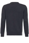 Way of Glory Strickpullover Dunkelgrau/Schwarz/Grau/Dunkelblau