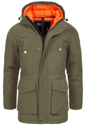 Indicode Kurzmantel Waters Dunkelgrün/Khaki