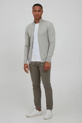 Indicode Strickjacke IDBadi Hellgrau/Grau