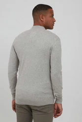 Indicode Strickjacke IDBadi Hellgrau/Grau