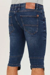 Indicode Jeansshorts IDQuince Dunkelblau/Blau