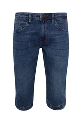 Indicode Jeansshorts IDQuince Dunkelblau/Blau