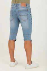 Indicode Jeansshorts IDQuince Blau/Hellblau