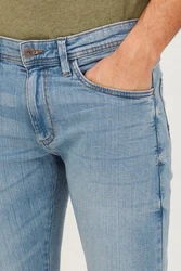 Indicode Jeansshorts IDQuince Blau/Hellblau