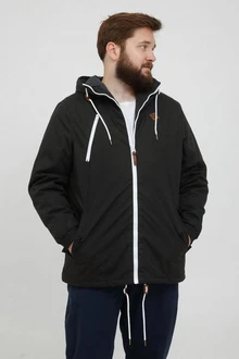 !Solid Kurzjacke SDTilden BT Übergangsjacke mit Kapuze Schwarz/Dunkelgrün/Dunkelgrau !Solid Kurzjacke SDTilden BT Übergangsjacke mit Kapuze Schwarz/Dunkelgrün/Dunkelgrau