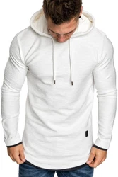 Amaci&Sons 2in1 Oversize Kapuzenpullover Hoodie Sweater Sweatjacke Pullover Sweatshirt (4014) Creme/Weiß/Khaki