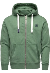 Amaci&Sons Herren Zipper Kapuzenpullover Sweatjacke Pullover Hoodie Sweatshirt (1-04029) 