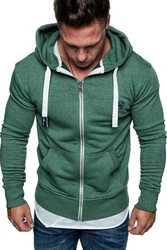 Amaci&Sons Herren Zipper Kapuzenpullover Sweatjacke Pullover Hoodie Sweatshirt (1-04029) 