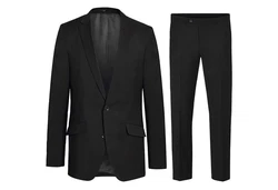 Paul Malone Anzug Herren Anzug modern Businessanzug regular fit (HA17) schwarz (HA16)