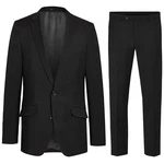 Paul Malone Anzug Herren Anzug modern Businessanzug regular fit (HA17) schwarz (HA16)