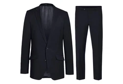 Paul Malone Anzug Herren Anzug modern Businessanzug regular fit (HA17) blau (HA18)