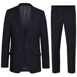 Paul Malone Anzug Herren Anzug modern Businessanzug regular fit (HA17) blau (HA18)