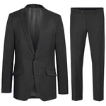 Paul Malone Anzug Herren Anzug modern Businessanzug regular fit (HA17) anthrazit (HA17)