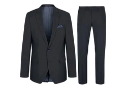 Paul Malone Anzug Herrenanzug modern regular fit - stretch (Set, 2-tlg., Sakko mit Hose) (HA) anthrazit (HA14)