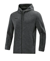 Jako Kapuzenjacke Premium Basics Anthrazit Meliert